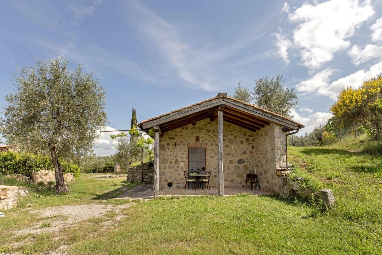 La Casina Degli Olivi Guest House Seggiano ภายนอก รูปภาพ