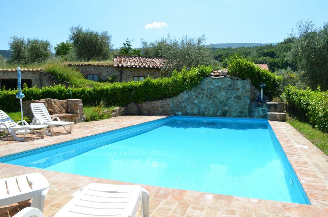 La Casina Degli Olivi Guest House Seggiano ภายนอก รูปภาพ